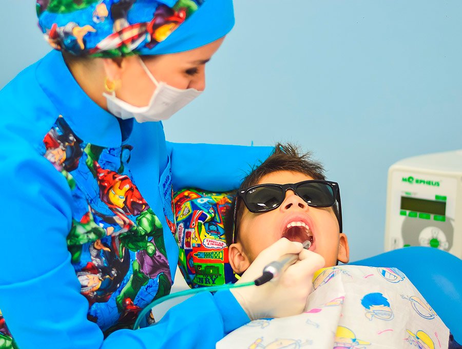 En este dentista de los Estados  Unidos, los niños se divierten en la consulta.